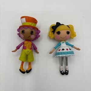 Lalaloopsy Alice in Wonderland Mad Hatter Mini Dolls 3 Inch Multicolor Excellent